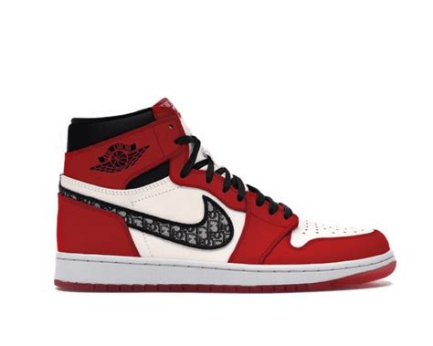 jordan 1 high dior red|Dior jordan 1 kids.